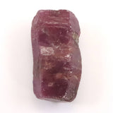 インド産 ルビー 結晶 　21mm原石 蛍光 6.9ｇ (ID:60318)