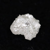 天然 ダイヤモンド ホワイト グレー　6.5ｍｍ原石  0.91ct (ID:60334)