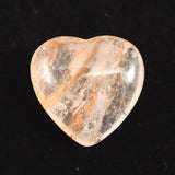 H&E社 ピンクファイアアゼツライト(AZOZEO) 15mmハート 証明書付 2.1g (ID:60699)