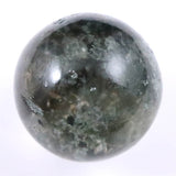 ヒマラヤ マニハール産 ガーデンクォーツ 庭園水晶 24mmスフィア 18.9g (ID:60743)