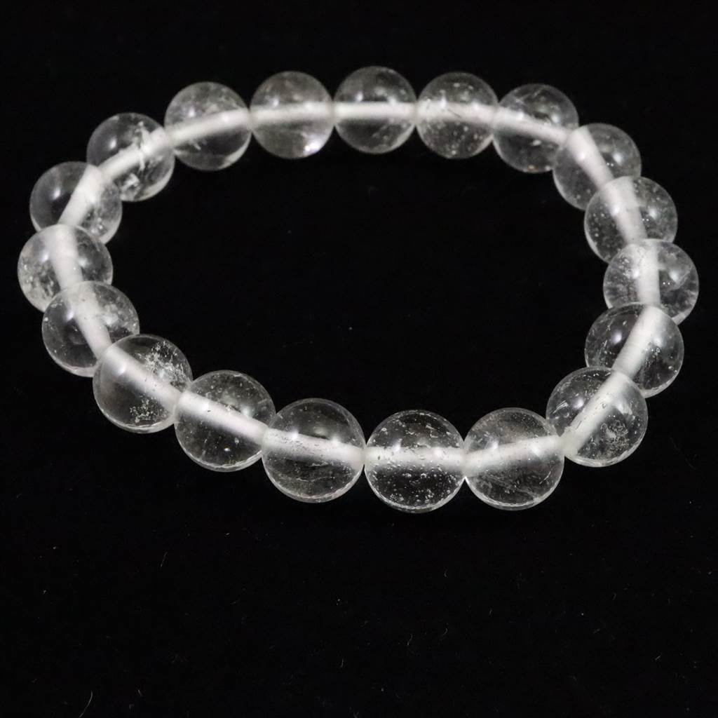 ネパール ヒマラヤ山脈 アンナプルナ産 水晶 10ミリ玉 水入り珠あり  