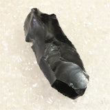 黒曜石 打製石器  81mm  後期旧石器時代 東北・北海道地域 33.3g (ID:60846)