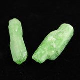 グリーン トレモライト　原石 2個セット 2.7ｇ (ID:60962)