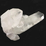 米国アーカンソー州産水晶 原石 76mm クラスター D.T. 貫入 レコードキーパー  セルフヒールド 71.4g (ID:61038)