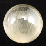 ザギマウンテンクォーツ アンフィボール 入り 34mmスフィア 52.9g (ID:61046)