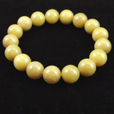 H&E社 ヒーラーライト　12mm玉ブレスレット 証明書付 39.1g (ID:61122)