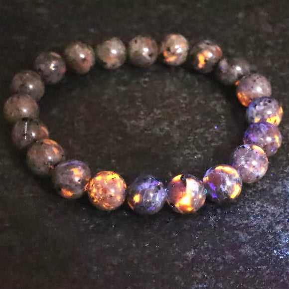 ユーパライト  9mm玉ブレスレット 23.3g (ID:61206)