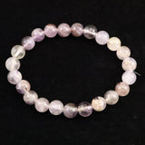 H&E社 オーラライト23（AZOZEO) 8mm玉ブレスレット 証明書付 17.3g (ID:61383)