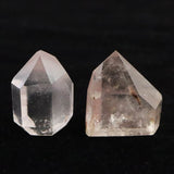 リチウムクォーツ 26mm原石 磨き 2個 セット 20.8g (ID:61391)