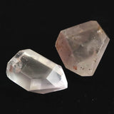 リチウムクォーツ 26mm原石 磨き 2個 セット 20.8g (ID:61391)