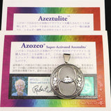 H&E社 アゼツライト(AZOZEO) チャリスウェル ペンダントトップ 証明書付 16.0g (ID:61548)