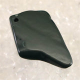 出雲碧玉 出雲石  32mm 磨き ペンダントトップ ディレクトリカード付 4.5g (ID:61657)