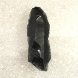 黒曜石 打製石器  101mm  後期旧石器時代 東北・北海道地域 52.0g (ID:61699)