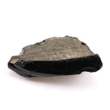 隠岐の島 黒曜石 57mm原石 ディレクトリカード付 37.9g (ID:61886)