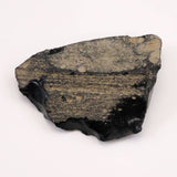 隠岐の島 黒曜石 57mm原石 ディレクトリカード付 37.9g (ID:61886)