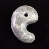 近江多賀石　33mm　勾玉　証明書付 13.1g (ID:61898)