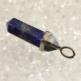 ラピスラズリ 30mmダブルポイント ペンダントトップ  (ID:61952)