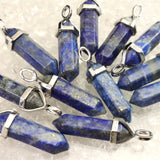 ラピスラズリ 30mmダブルポイント ペンダントトップ  (ID:61952)