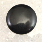 H&E社　ブラックアゼツライト(AZOZEO)　45mmソーサー 証明書付  38.3g (ID:62199)