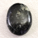 インド産 アイオライト　57mmパームストーン 91.4g (ID:62216)