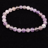 H&E社 オーラライト23（AZOZEO) 6mm玉ブレスレット 証明書付 11.0g (ID:62388)