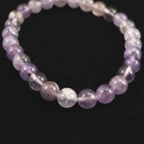 H&E社 オーラライト23（AZOZEO) 6mm玉ブレスレット 証明書付 11.0g (ID:62388)