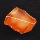 島根県　花仙山 めのう 瑪瑙　25mm原石 磨き ディレクトリーカード付 11.2g (ID:62394)