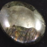 マダガスカル産 ラブラドライト 58mmパームストーン 90.0g (ID:62435)