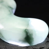 糸魚川翡翠  小滝産 35mm　勾玉 グリーン  ディレクトリーカード付 15.16g (ID:62588)