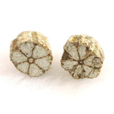 京都府亀岡市産　小紋桜石 4個セット 現品 1.14g (ID:62827)