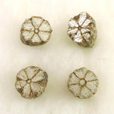 京都府亀岡市産　小紋桜石 4個セット 現品 1.14g (ID:62827)