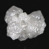 天然 ダイヤモンド ホワイト グレー　6.7ｍｍ原石  1.22ct (ID:63030)