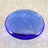 H&E社 シベリアンブルークォーツ 45mm ソーサー 28.1g (ID:63102)