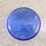 H&E社 シベリアンブルークォーツ 45mm ソーサー 28.1g (ID:63102)