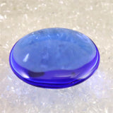 H&E社 シベリアンブルークォーツ 45mm ソーサー 28.1g (ID:63102)