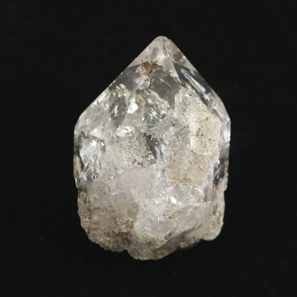 米国NY州産 ハーキマーダイヤモンド 23mm原石 レインボー  エレスチャル  5.43g (ID:63205)