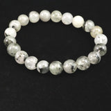 ブラジル産 フェナカイト AAAA　9.4mm玉ブレスレット 鑑別書付 26.46g  (ID:63268)