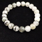 ブラジル産 フェナカイト AAAA　9.4mm玉ブレスレット 鑑別書付 26.46g  (ID:63268)