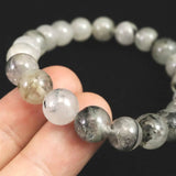 ブラジル産 フェナカイト AAAA　9.4mm玉ブレスレット 鑑別書付 26.46g  (ID:63268)