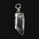 米国アーカンソー州産 水晶 23mm原石ペンダントトップ 2.5g (ID:63337)