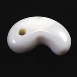 北海道 花石メノウ 瑪瑙 34mm勾玉 ディレクトリカード付 12.8g (ID:63480)