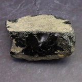 隠岐の島 黒曜石 原石  ディレクトリーカード付 80.5g (ID:63539)