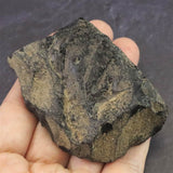 隠岐の島 黒曜石 原石  ディレクトリーカード付 80.5g (ID:63539)