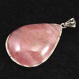 マダガスカル産 ローズクォーツ 32mm ペンダントトップ 12.02g (ID:63752)