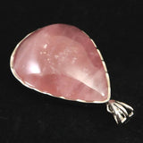 マダガスカル産 ローズクォーツ 32mm ペンダントトップ 12.02g (ID:63752)