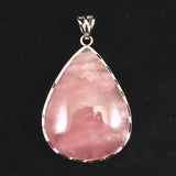 マダガスカル産 ローズクォーツ 32mm ペンダントトップ 12.02g (ID:63752)