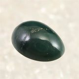 出雲碧玉 出雲石  12.3mmオーバル ルース ディレクトリーカード付 0.7g (ID:63907)