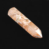 H&E社 ピンクファイアアゼツライト(AZOZEO) 44mmワンド 証明書付 7.3g (ID:63959)