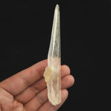 高千穂天岩戸水晶 AAA 109mm原石 セルフヒールド ディレクトリーカード付 38.0g (ID:63969)