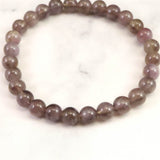 モンドクォーツ エレスチャル 6.5mmブレスレット 証明書付 10.6g (ID:64016)